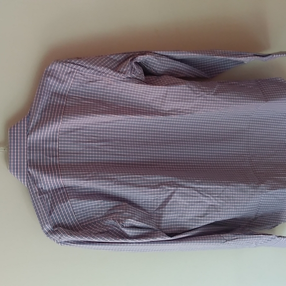 Bonobos button down shirt, pink/blue, size M slim - Picture 4 of 4